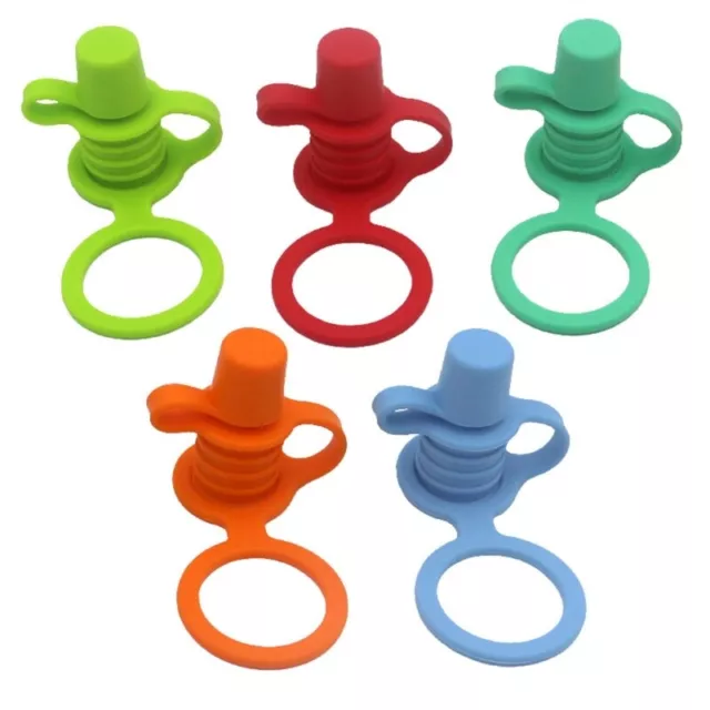 Upgraded Water Bottle Spout Adapter for Kid No-Spill Silicone Water Bottle Spout