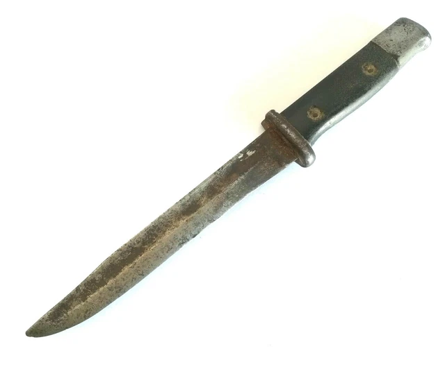 WWII GERMAN TRENCH Boot Fighting Knife Dagger Bayo K98 Cut Down $69.95
