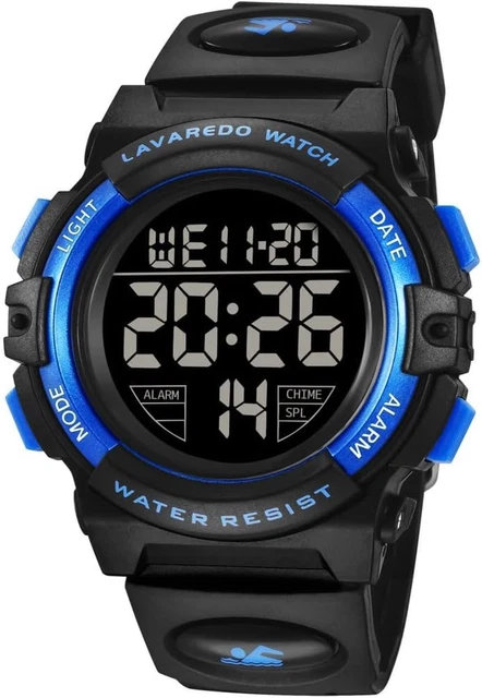 Acquista LIGE Orologio Digitale Da Uomo Orologio Da Polso Sportivo Al Quarzo Multifunzione Luminoso E Impermeabile LED Doppio Display Orologi Elettronici Con Quadrante Quadrato In Italia A Partire Da 14 - 8