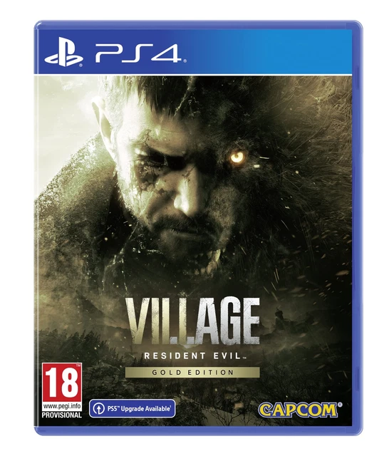 Resident Evil Village Gold Edition (PS4) PlayStation 4 Gold (Sony Playstation 4)