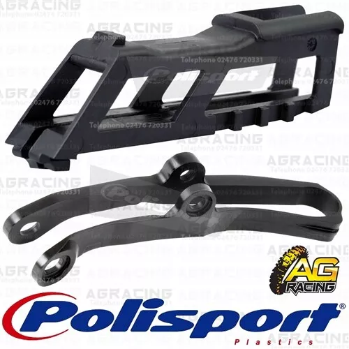 Polisport Black Chain Guide & Slider Kit For Kawasaki KX 250F 2011 KXF 250 2011