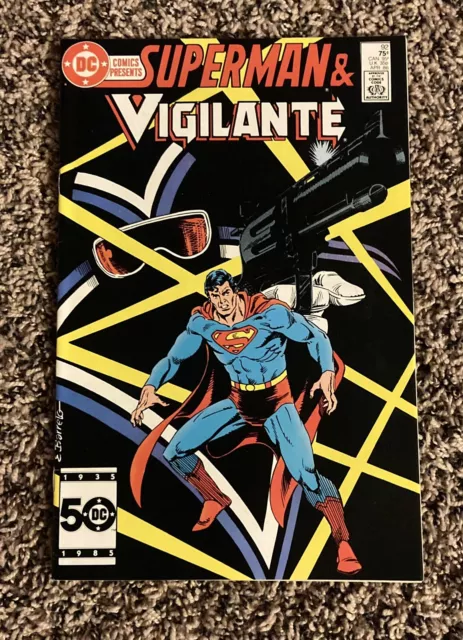 DC Comics Presents #92 VIGILANTE & SUPERMAN 1986 FN FN+.?