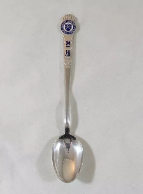 Yonsei University Seoul South Korea 1885 Souvenir Spoon Silver Plate Collectable