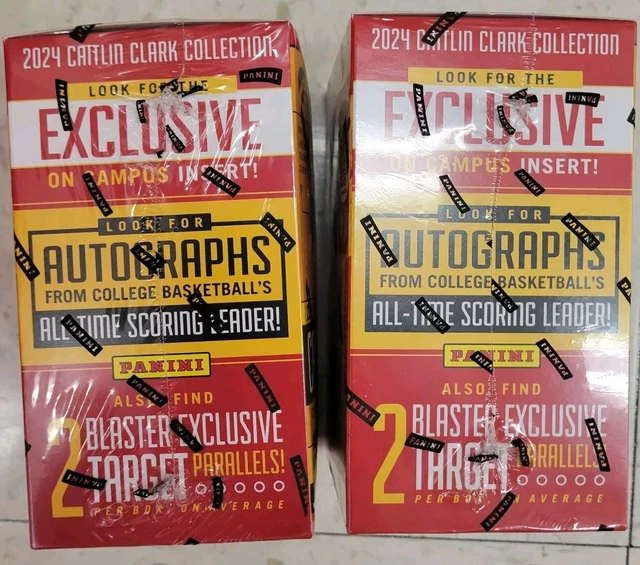 CAITLIN CLARK COLLECTION 2024 Panini Two Sealed Basketball Blaster Box