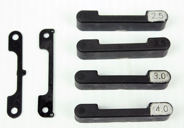 Team Associated SC10 B4 T4 FT Arm Mounts 7487 1° 2° Kick-up 2.5° 3° 3.5° 4° Toe