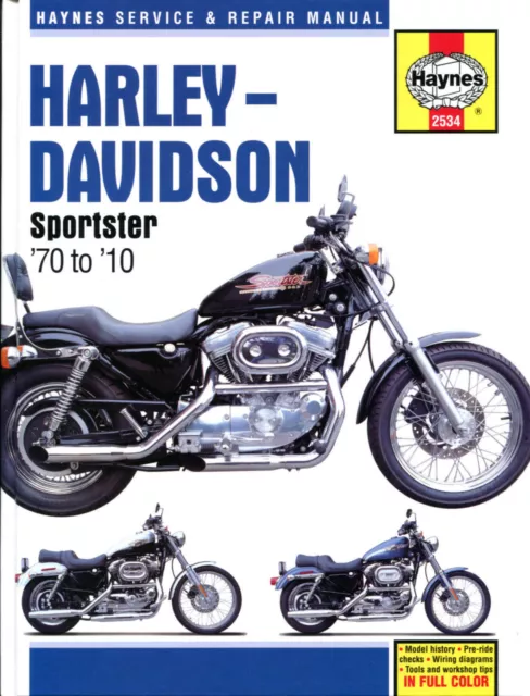 Manuale di Riparazione Istruzioni Harley-Davidson Sportster XL, XLH & C 70 - 13