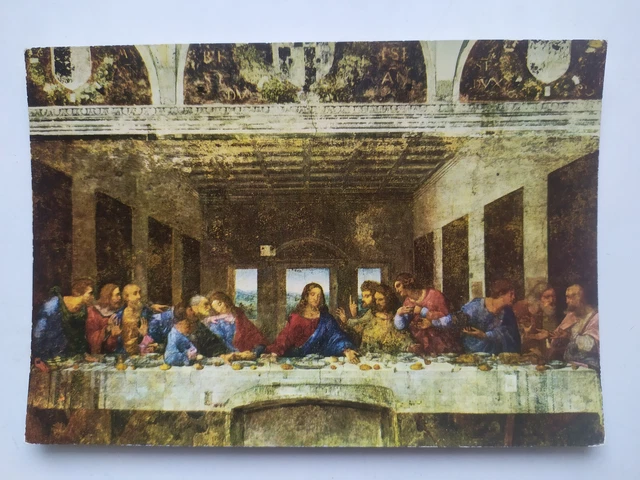 Picture Postboard THE LAST SUPPER leonardo da vinci Picture Postcard £3.31 - PicClick UK