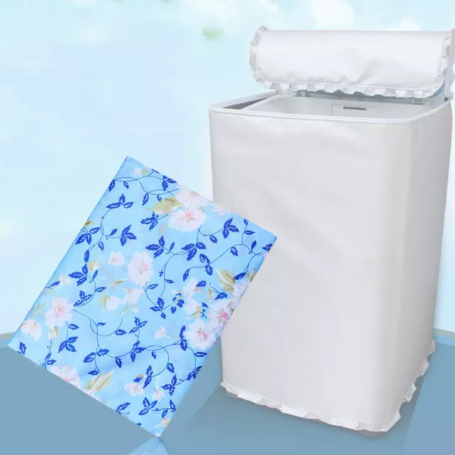 55×58×87cm Fully Automatic Washing Machine Cover Polyester Satin Cloth