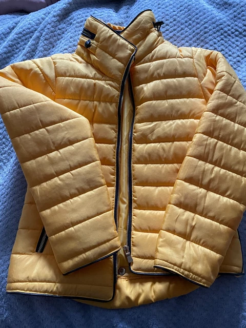 Cappotto Imbottito Giallo Bambini Età 13 Anni