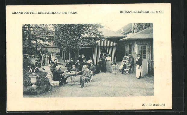 CPA Boissy-Saint-Léger, Grand Hotel-Restaurant du Parc