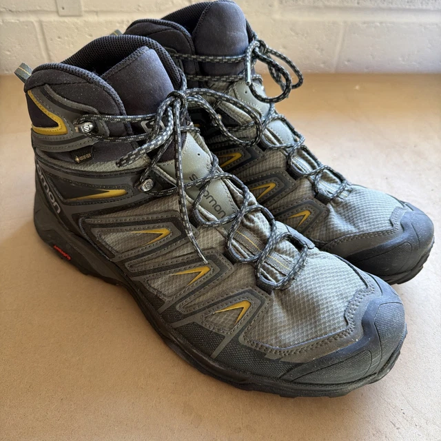 SALOMON X ULTRA 3 Mid GTX 401295 Gore-Tex Hiking Boots Men's Size 12 £ ...