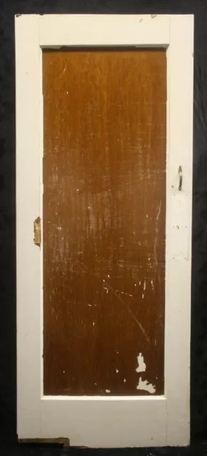 30"x79 Antique Vintage Old Interior SOLID Wood Wooden Swinging Door Single Panel