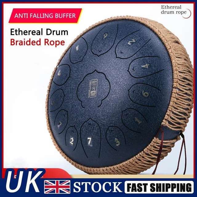Handmade Handpan Decoration Woven Rattan Rope Steel Tongue Drum Braided Ropes