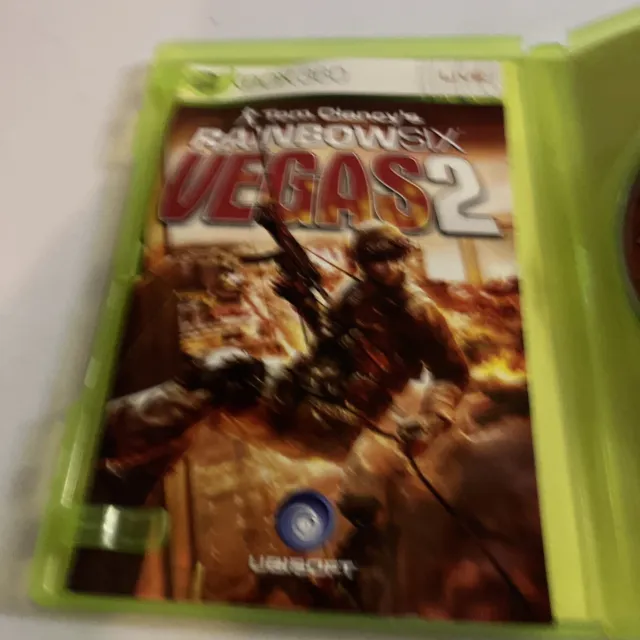 Tom Clancy's Rainbow Six: Vegas 2 (Microsoft Xbox 360 AUTHENTIC MANUAL ONLY 3