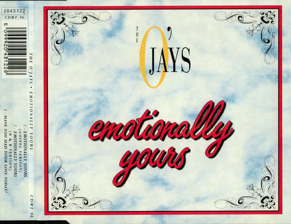 The O'Jays - Emotionally Yours - Used CD - P7269A