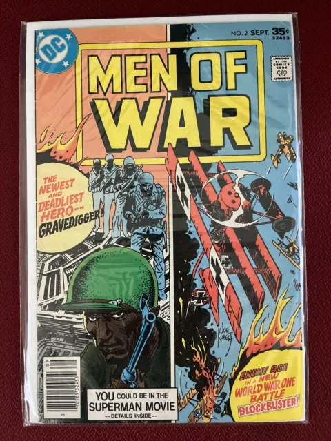 Men of War Issue #2 DC Comic Book 1977