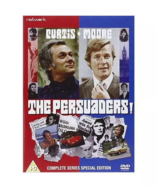 The Persuaders!: The Complete Series - [ITV] - [Network] - [DVD], Tony Curtis