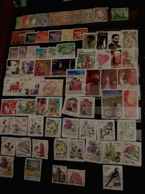 Eire (Ireland) Stamps  Used 80+ Various Era, s