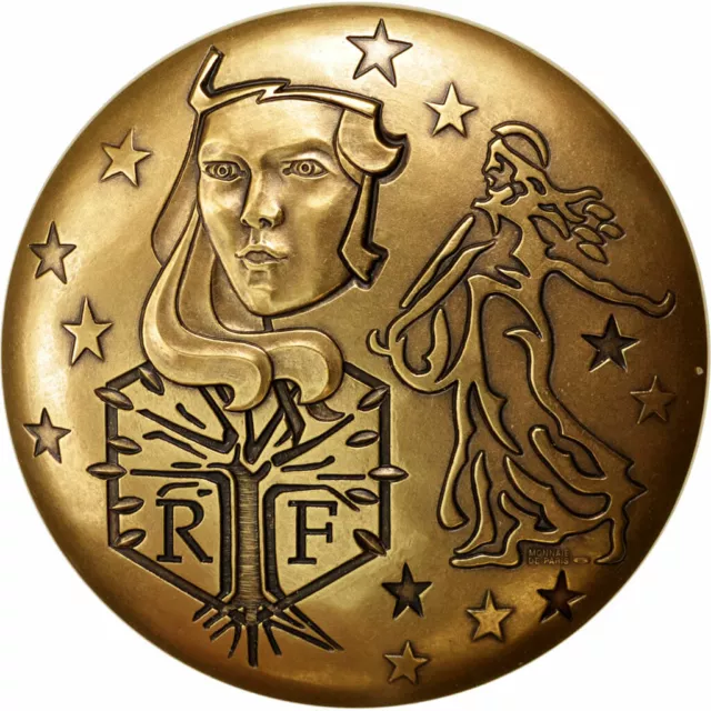 [#87805] France, Medal, The Fifth Republic, Arts & Culture, MS, Bronze