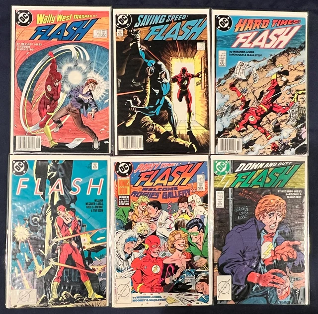 The Flash Vol. 2. - LOT OF (10) DC Comics (1987) #15-21 Annuals 1-3 VF/NM!!