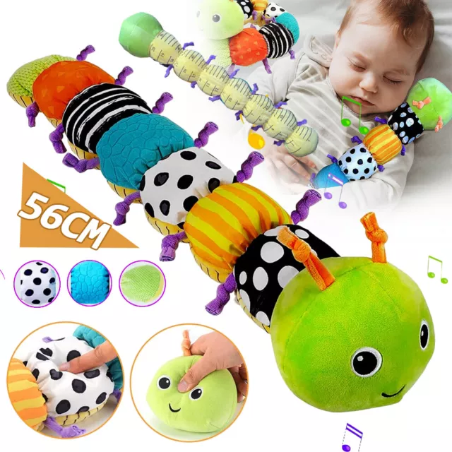 Baby Musical Raupe Kuscheltier Plüschtier Stofftier Raupe Plüschtier Spielzeug