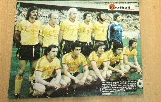 Poster / Page Affiche - Équipe ASSE SAINT-ETIENNE 1974 - Verts