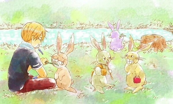 ONE PIECE Anime Sanji River Toothbrushing Mug CCG Custom Playmat Mat TCG #3115
