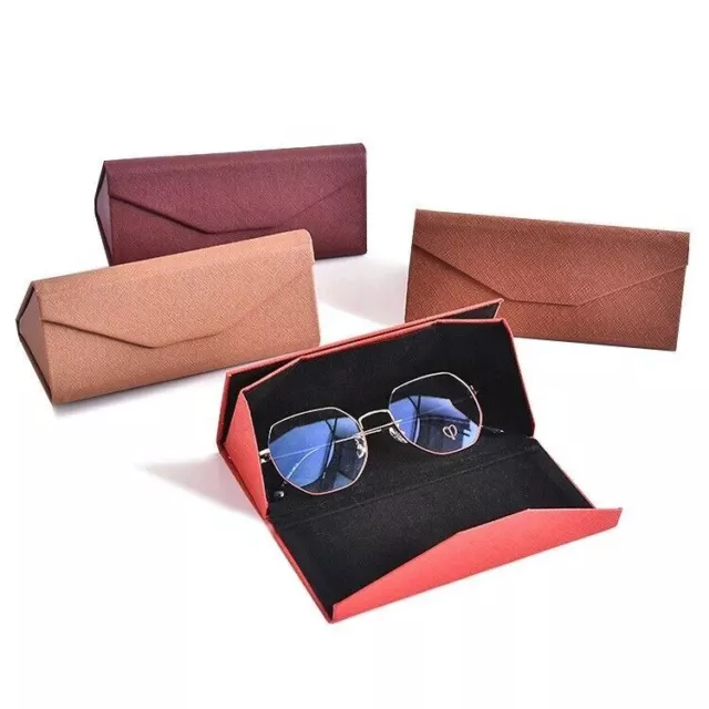 Foldable Glasses Case Reading Spectacle Hard Sunglasses Portable Box  Protector