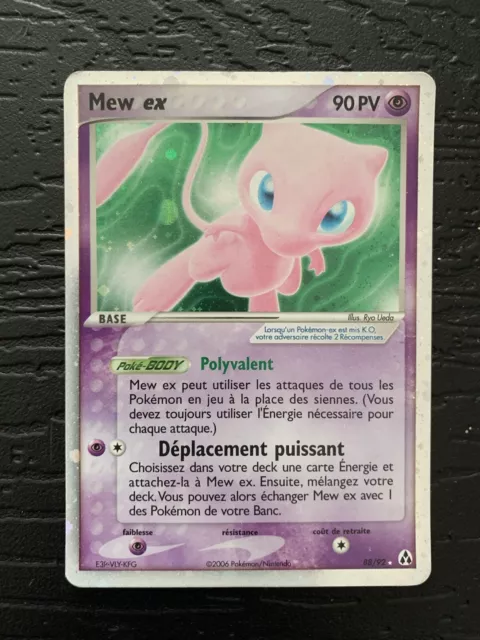 Carte Pokémon FR Mew EX 88/92 Bloc EX Créateurs de Légendes