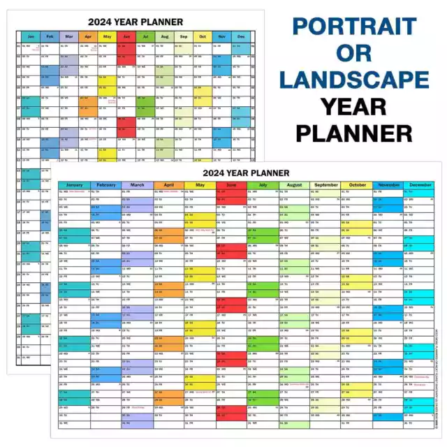 2025 YEAR PLANNER Jan - Dec WALL PLANNER Event Planner Calendar A4 A3 A2 A1 A0