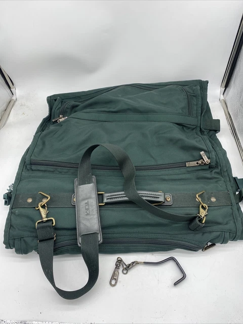 Tumi Suit Garment Bag Luggage Carry on Foldable Hanging Tri Fold