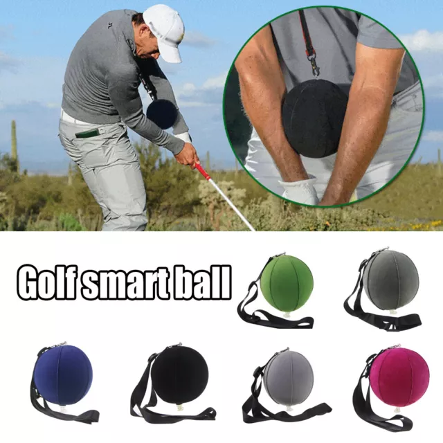 Smart Impact Ball Golf Swing Trainer Aid Practice Posture Correction Training AU