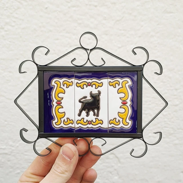 Spanish Ceramic tile letters - House ceramic numbers - Numbers and Letters - 2