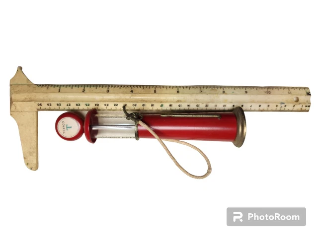 Vintage Texaco Glass Pump Miniature