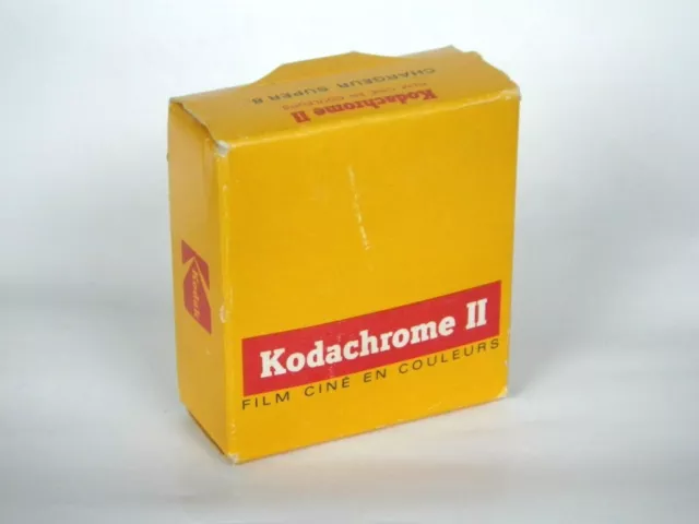 Kodak Kodachrome II Super 8mm Ciné Film Couleur Boite Non-Ouverte (périmé)