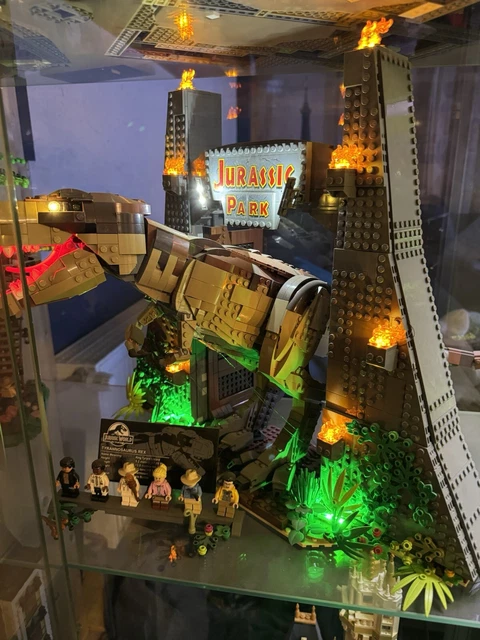 Lego Ralph From Rampage LEGO JURASSIC WORLD: Jurassic Park: T. Rex Rampage (75936) mit ...