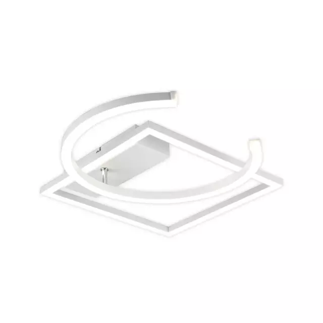 Lindby LED Deckenleuchte Coljana dimmbar Fernbedienung Deckenlampe Lampe Alu 2