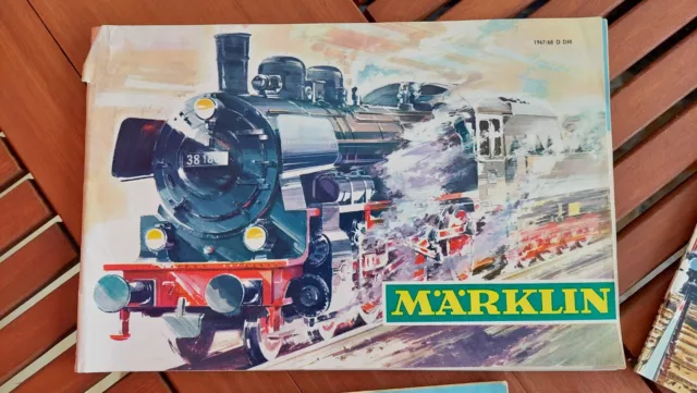 5 Eisenbahn Katalog Märklin H0 1964 bis 1968 Lok Waggon Krokodil 1:87 Gleis 2