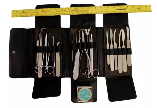 Vintage Surgical Kit Antique Surgical Kit Field Kit Surgical Instruments