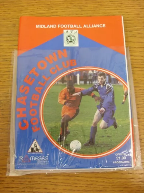 02/03/2002 Chasetown v Shifnal Town  . Any faults with this item should have bee