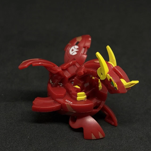 Bakugan Pyrus Helix Dragonoid – Battle Brawlers B2 – Figurine Plastique