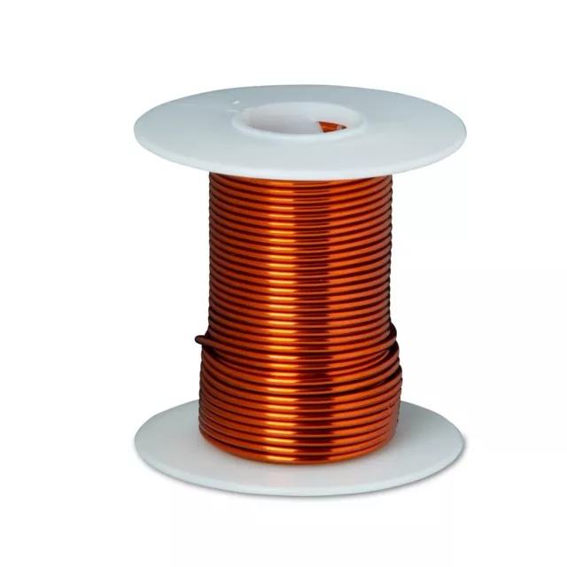 16 AWG Gauge Enameled Copper Magnet Wire 2 oz 16' Length 0.0535" 200C Nat