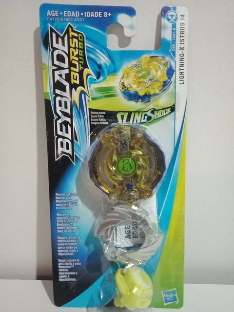 BEYBLADE Burst Turbo Slingshock Single Top Lightning-X Istros I4, Multicolor