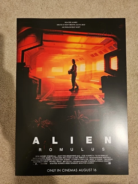 ALIEN ROMULUS EXCLUSIVE Print Limited Edition Cineworld Poster A3 MINT ...