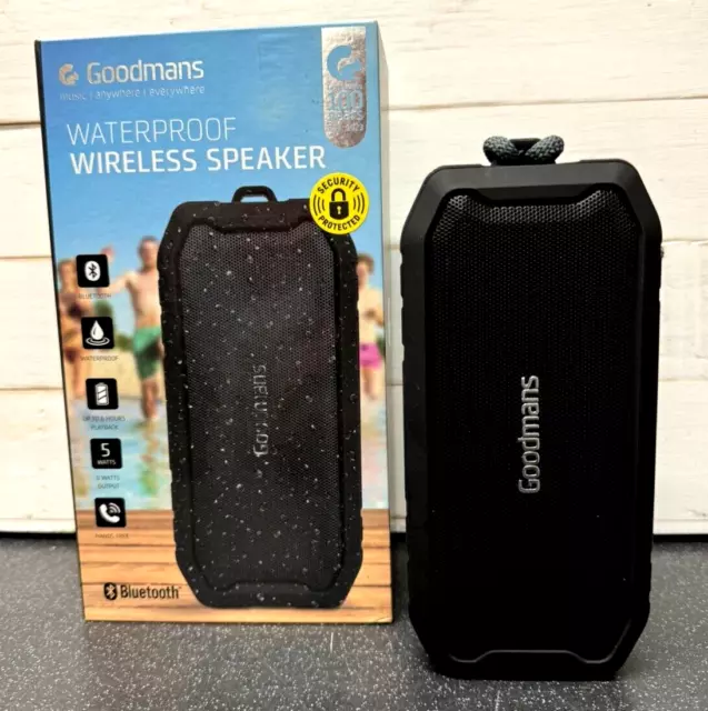 Goodmans sales waterproof speaker