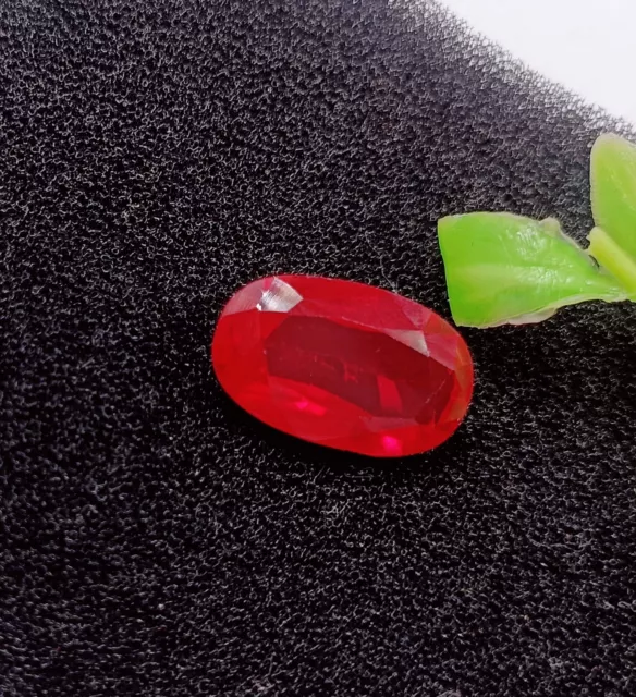 18.50 Ct 100 % Natural Red Ruby Untreated/Unheated Certified/18mm Gemstone LVA