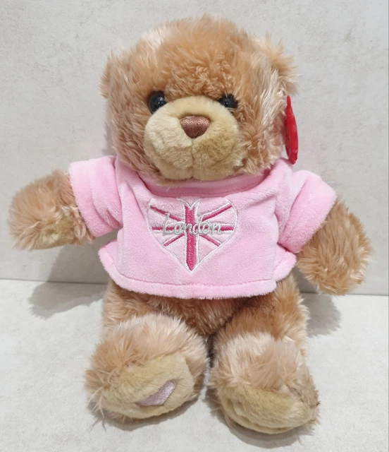 Baker Ross Teddybär Mit Union Jack T-Shirt – 15 Cm Weiches Kuscheltier Für Jubiläum & Als Geschenk