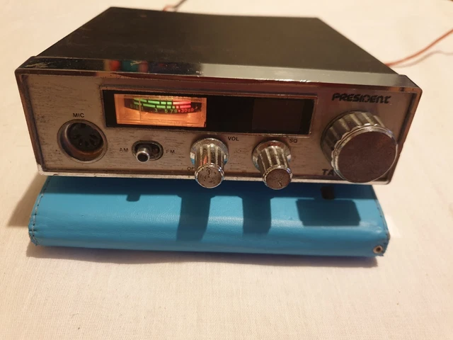 CB PRESIDENT TAYLOR ASC ,40 canaux AM/FM ,Testé avec CB President