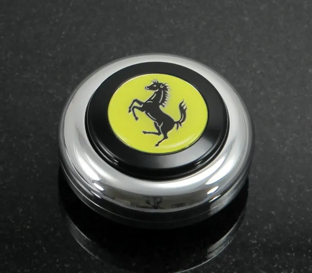 Nardi Steering Wheel Horn Button Center Kit for Anni and Classic - Ferrari Logo