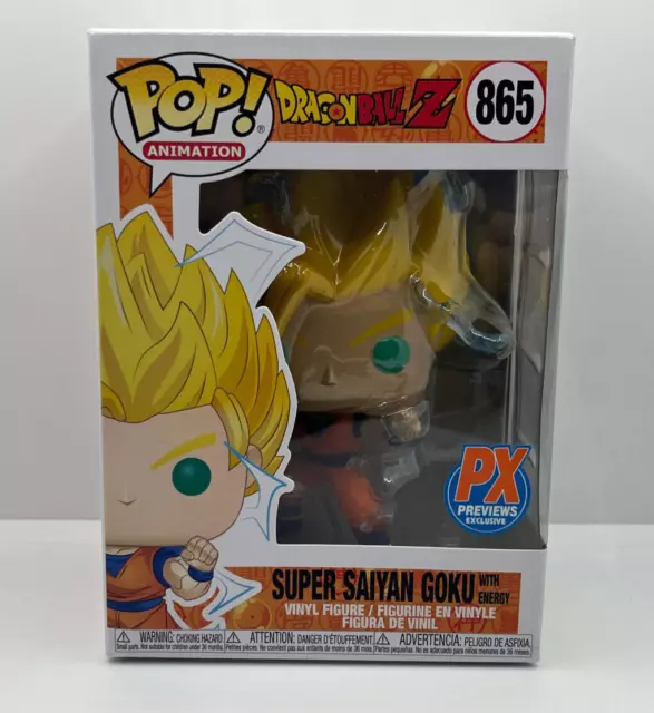 Funko Pop! Dragon Ball Z - Super Saiyan 2 Goku (PX Previews) 50340 #865